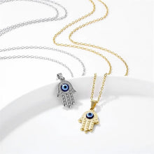 Lade das Bild in den Galerie-Viewer, Personalisierte Fatima Hand Halskette Necklaces jouelei