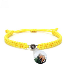 Lade das Bild in den Galerie-Viewer, Personalisiertes Fotoarmband | Fotoprojektion Bracelet Loanya Gelb