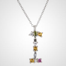 Lade das Bild in den Galerie-Viewer, JOUELEI Buchstaben Kette jouelei Silber I