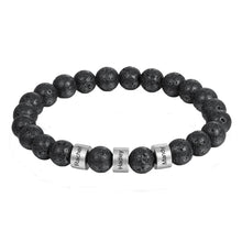 Lade das Bild in den Galerie-Viewer, Lavagestein Armband jouelei Lavagestein 21 cm