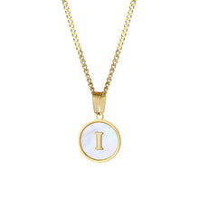 Lade das Bild in den Galerie-Viewer, LOANYA personalisierte Süßwassermuschel Buchstabenkette Loanya 40 cm I