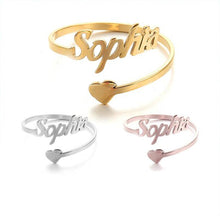 Lade das Bild in den Galerie-Viewer, LOANYA Ring mit persönlicher Gravur jouelei