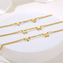 Lade das Bild in den Galerie-Viewer, LOANYA zwei Sternzeichen Halskette Necklaces jouelei