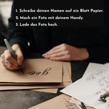 Lade das Bild in den Galerie-Viewer, Namenskette persönliche Handschrift Necklaces jouelei