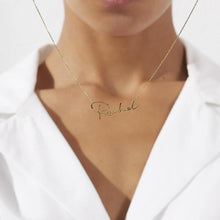 Lade das Bild in den Galerie-Viewer, Namenskette persönliche Handschrift Necklaces jouelei